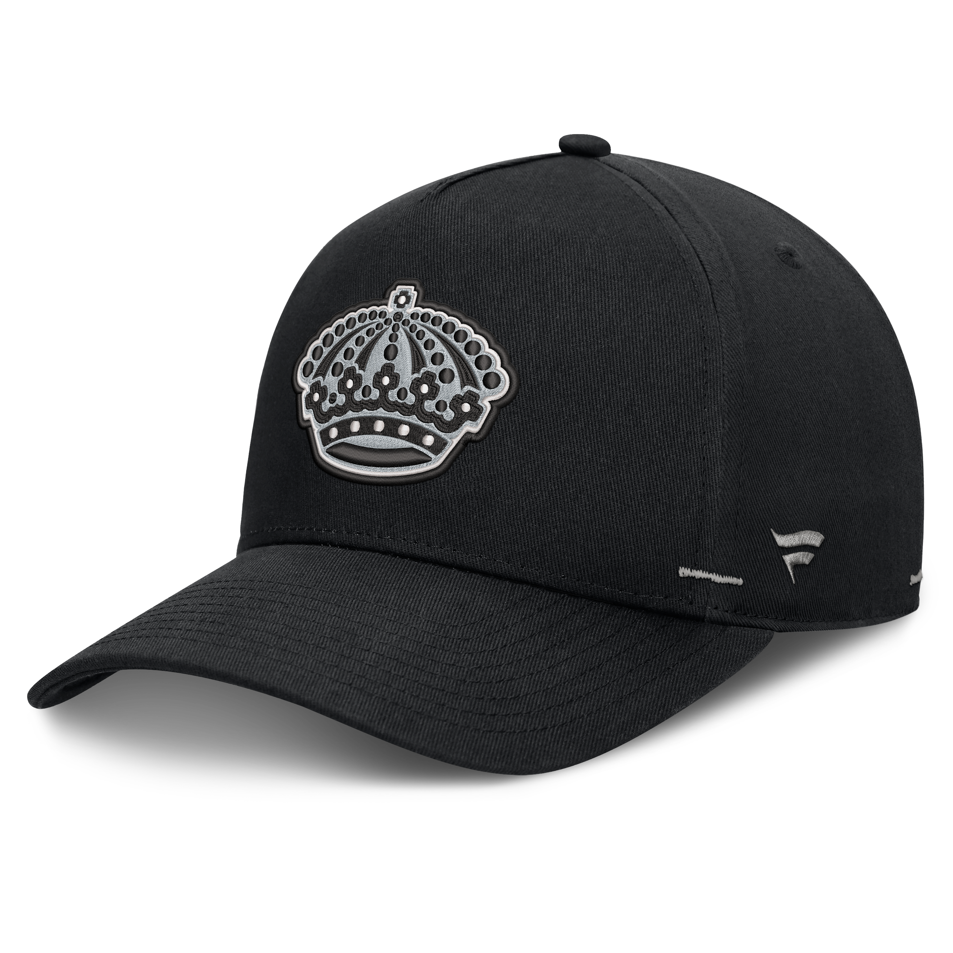 Men's Fanatics Black Los Angeles Kings Alternate Authentic Pro Rink A-Frame Adjustable Hat