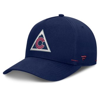 Men's Fanatics Navy Colorado Avalanche Alternate Authentic Pro Rink A-Frame Adjustable Hat