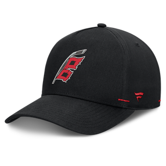Men's Fanatics Black Carolina Hurricanes Alternate Authentic Pro Rink A-Frame Adjustable Hat
