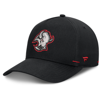 Men's Fanatics Black Buffalo Sabres Alternate Authentic Pro Rink A-Frame Adjustable Hat