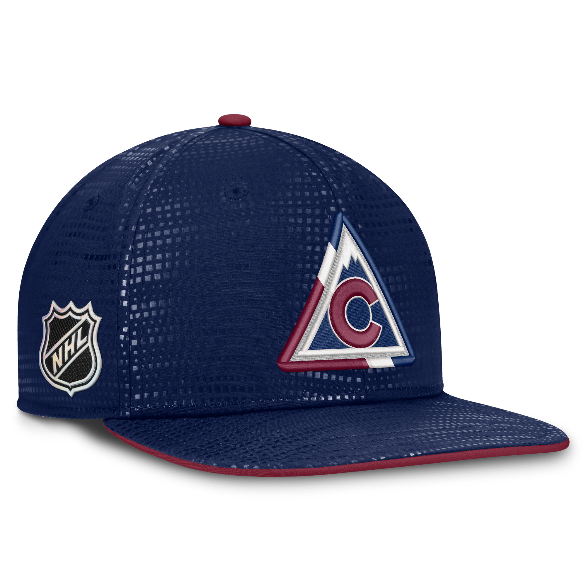 Men's Fanatics Navy Colorado Avalanche Alternate Authentic Pro Rink Snapback Hat