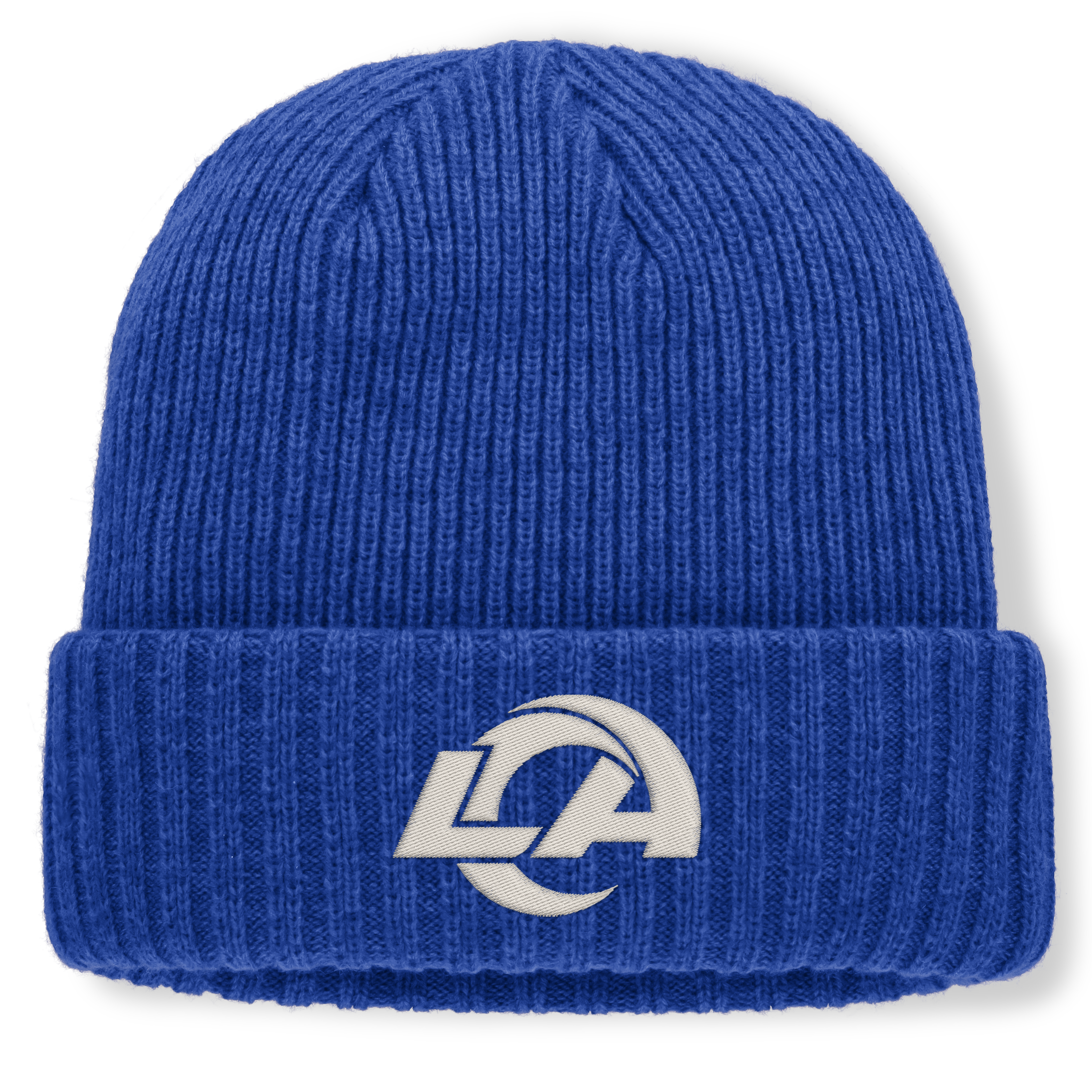 Men's Fanatics Heather Royal Los Angeles Rams Cabin Cuffed Knit Hat