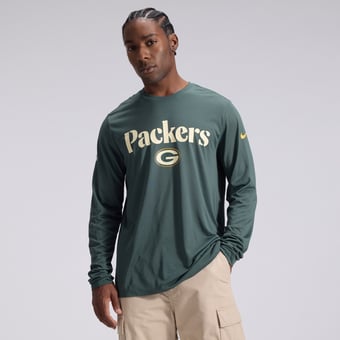 Men's Nike  Green Green Bay Packers 2026 Rivalries Collection Sideline Legend Long Sleeve T-Shirt