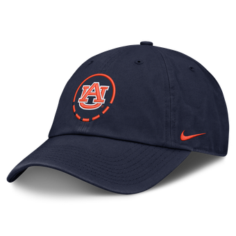 Men's Nike Navy Auburn Tigers Primetime Basketball Club Adjustable Hat