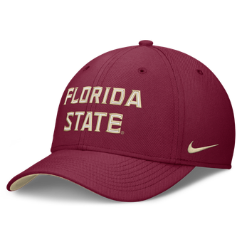 Men's Nike  Garnet Florida State Seminoles Primetime Team Rise Dri-FIT Flex Hat