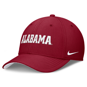 Men's Nike  Crimson Alabama Crimson Tide Primetime Team Rise Dri-FIT Flex Hat