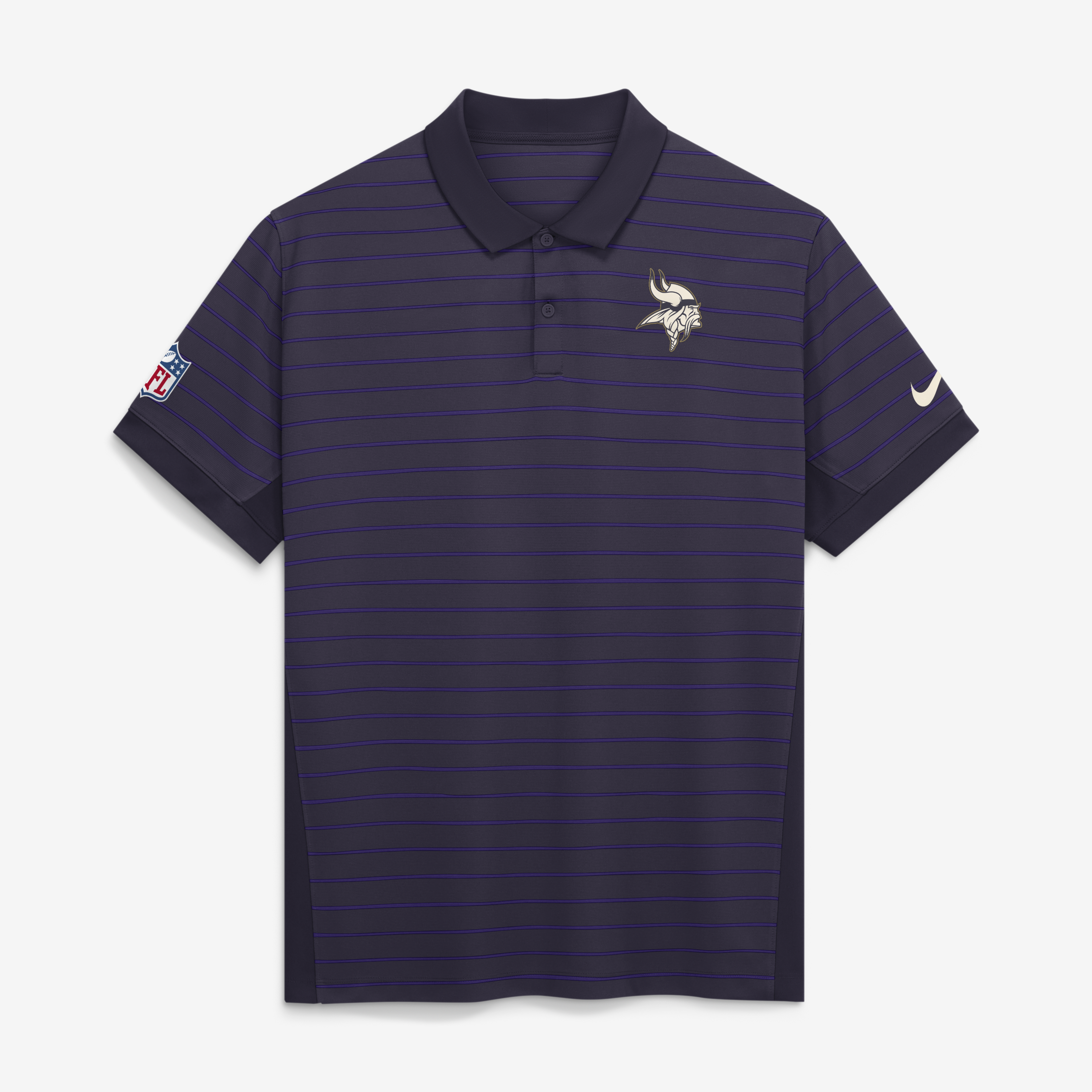 Men's Nike Purple Minnesota Vikings 2026 Rivalries Collection Sideline Victory Polo