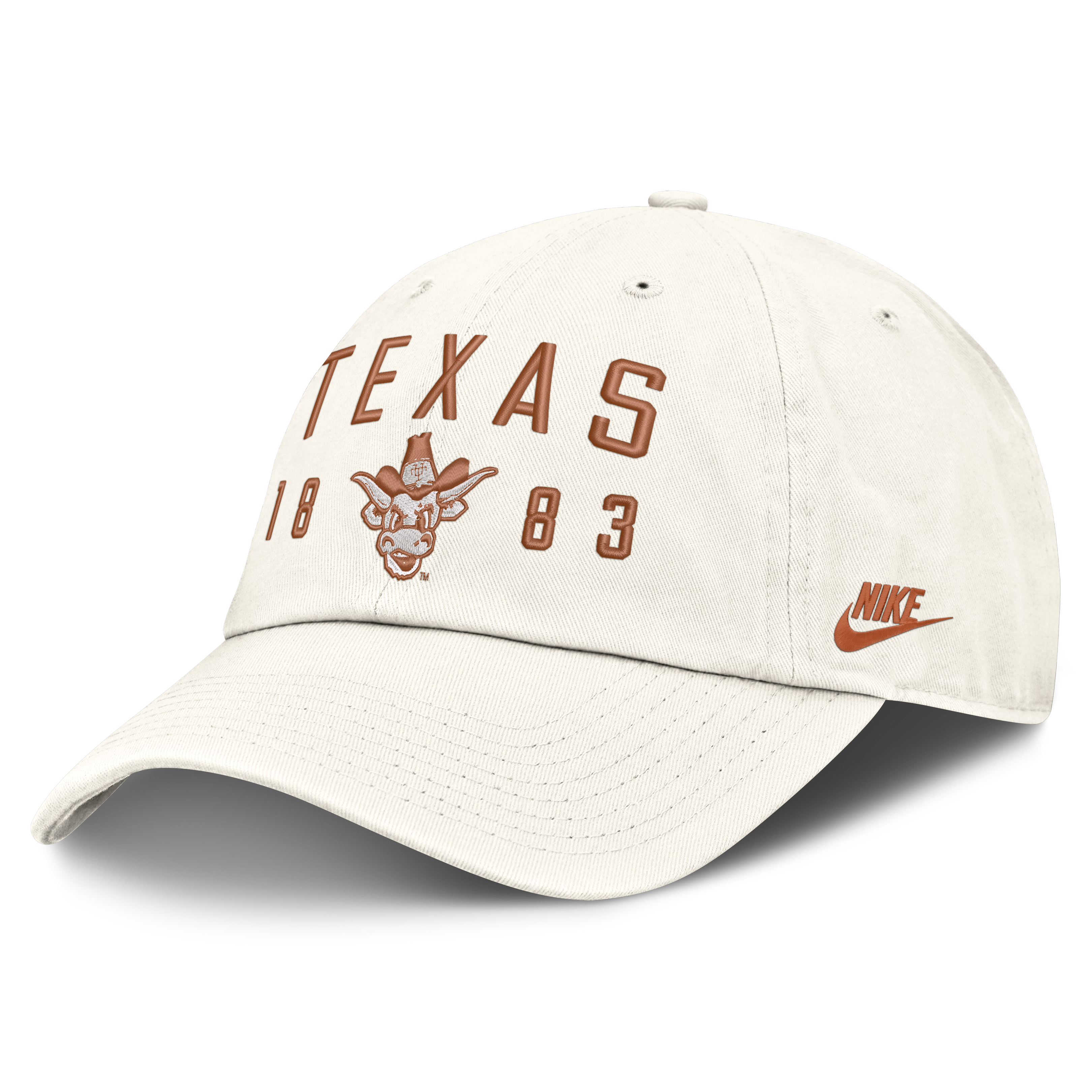 Men's Nike  White Texas Longhorns Legacy Letter & Location Club Adjustable Hat