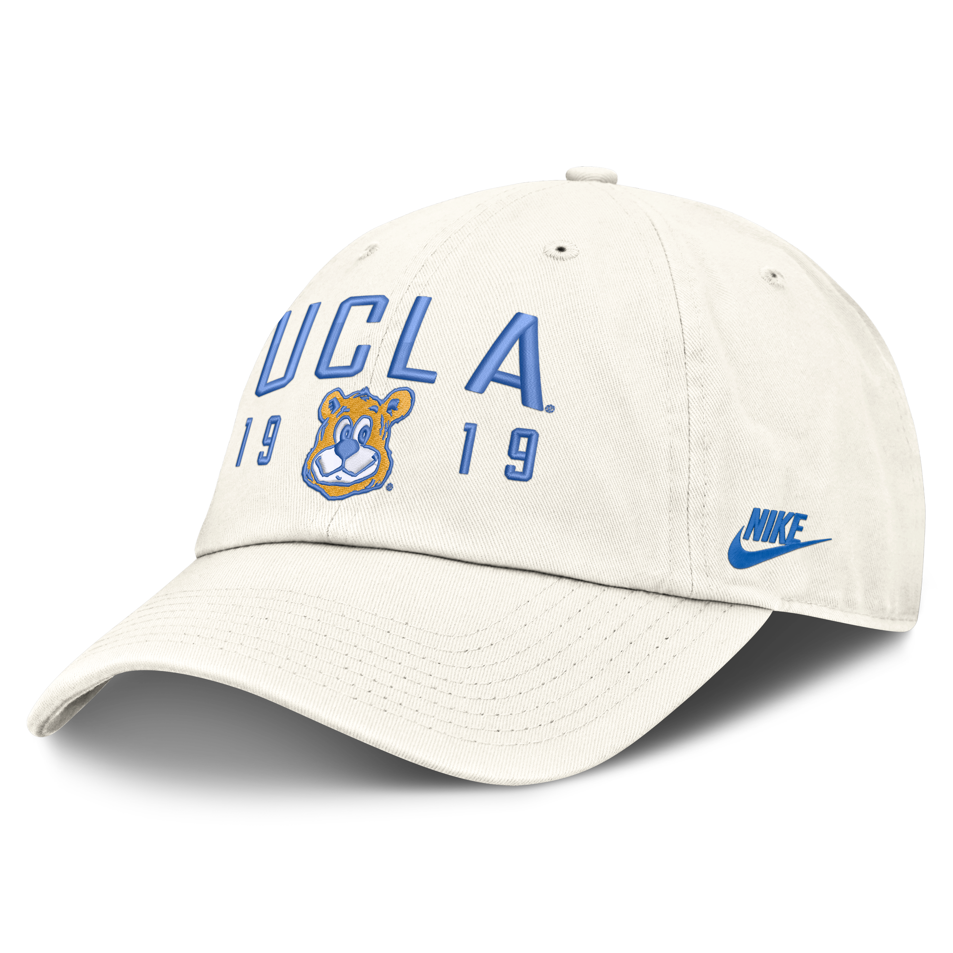 Men's Nike  White UCLA Bruins Legacy Letter & Location Club Adjustable Hat