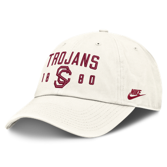 Men's Nike  White USC Trojans Legacy Letter & Location Club Adjustable Hat