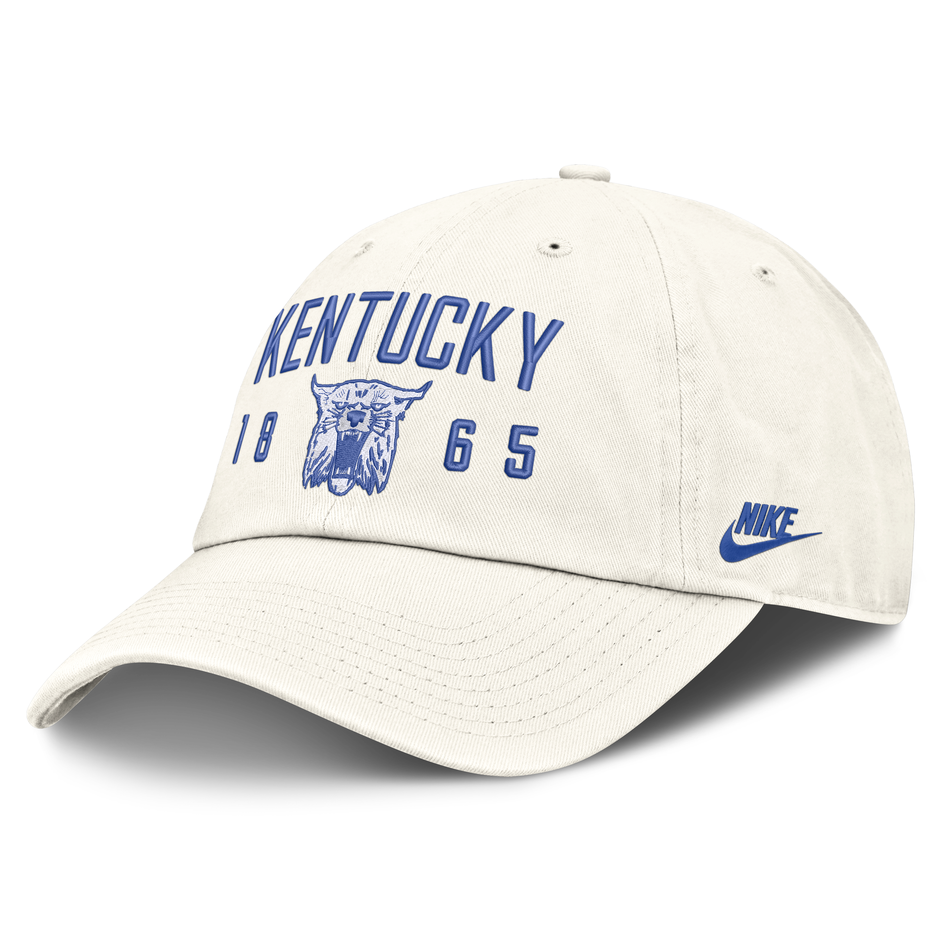Men's Nike  White Kentucky Wildcats Legacy Letter & Location Club Adjustable Hat