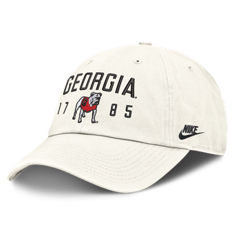 Men's Nike  White Georgia Bulldogs Legacy Letter & Location Club Adjustable Hat