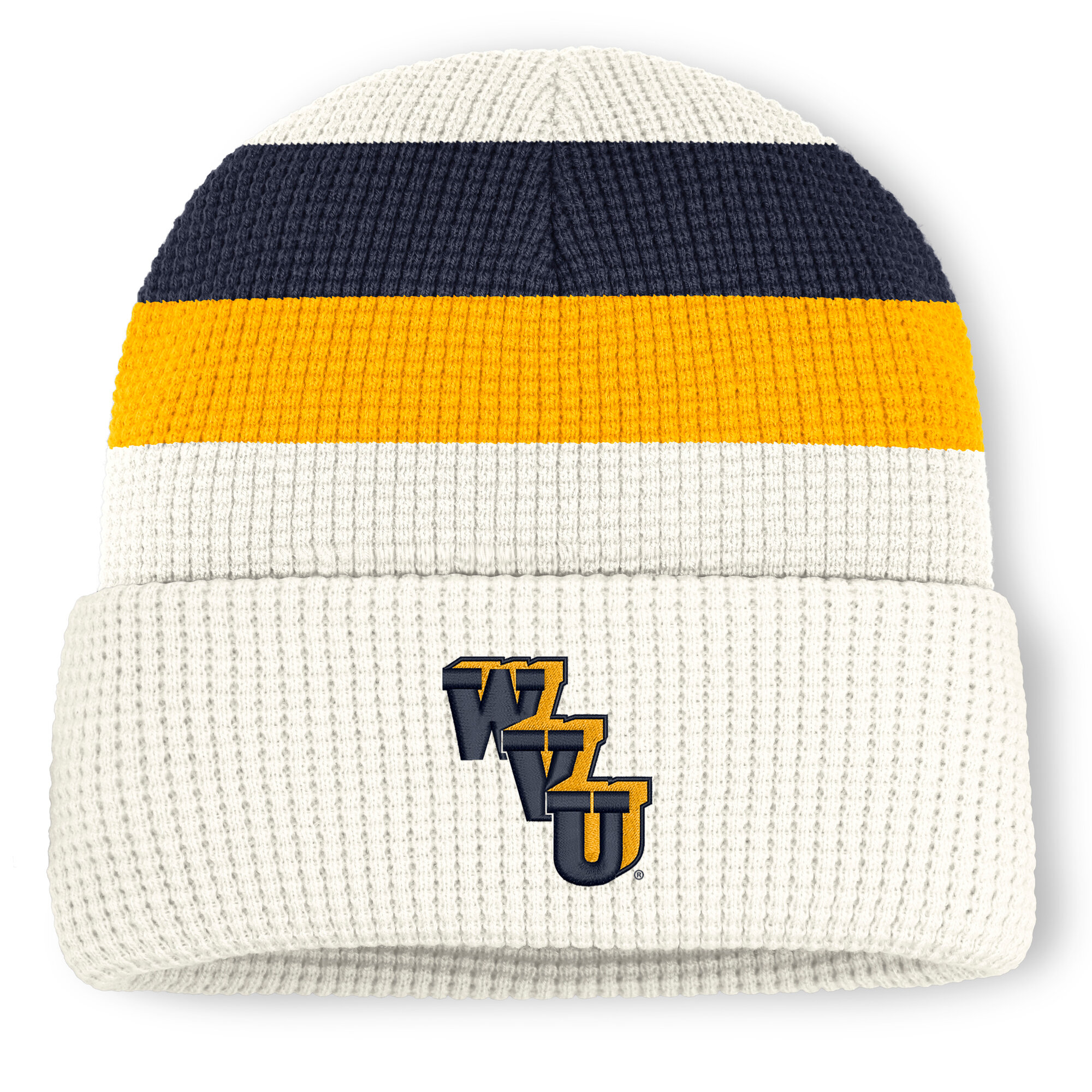 Unisex Nike  White West Virginia Mountaineers Legacy Letter Cuffed Knit Hat