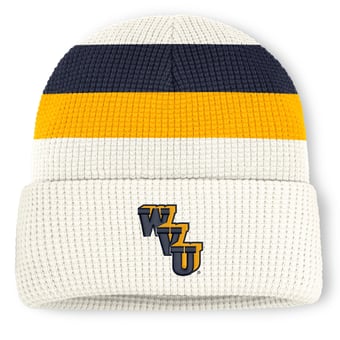 Unisex Nike  White West Virginia Mountaineers Legacy Letter Cuffed Knit Hat