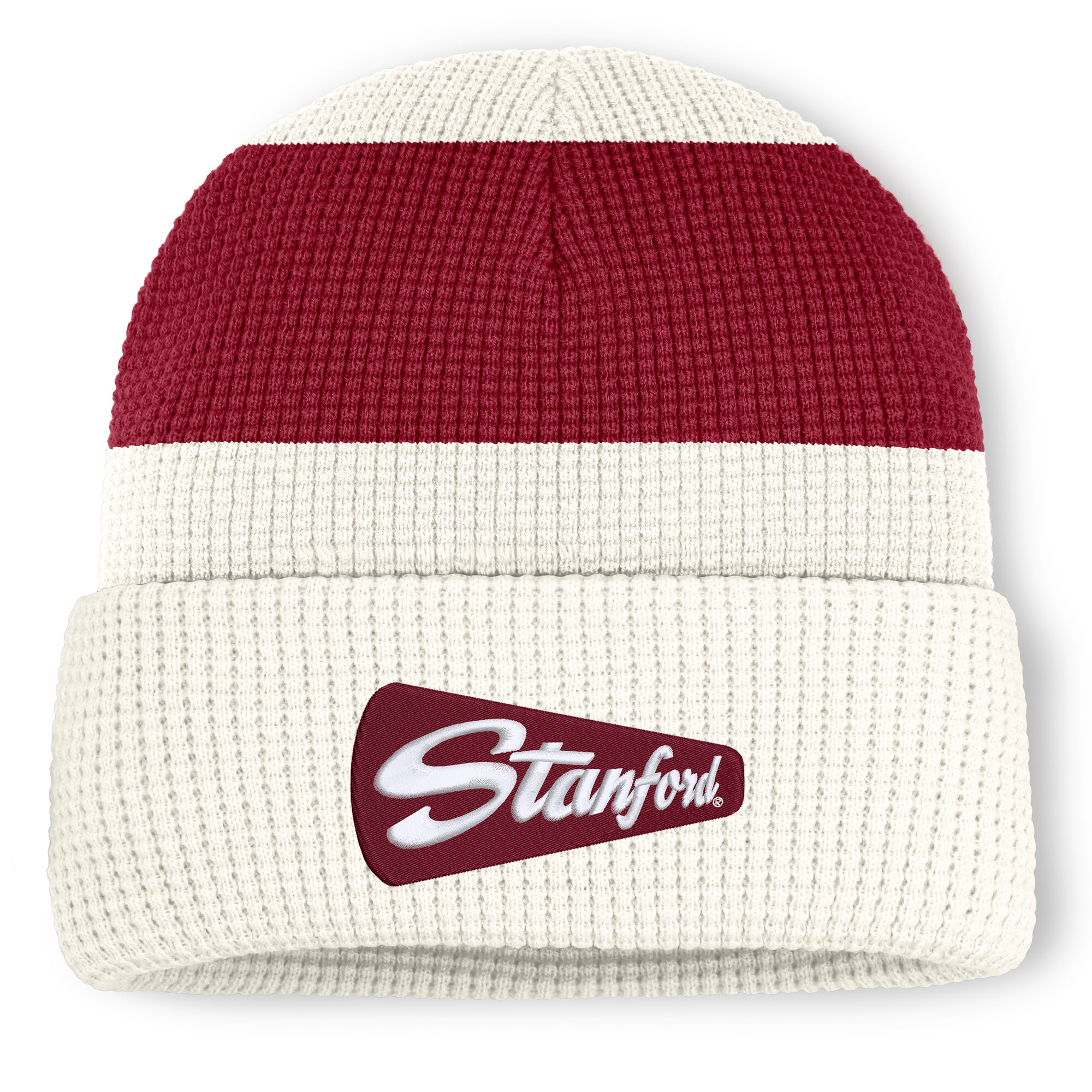 Unisex Nike  White Stanford Cardinal Legacy Letter Cuffed Knit Hat