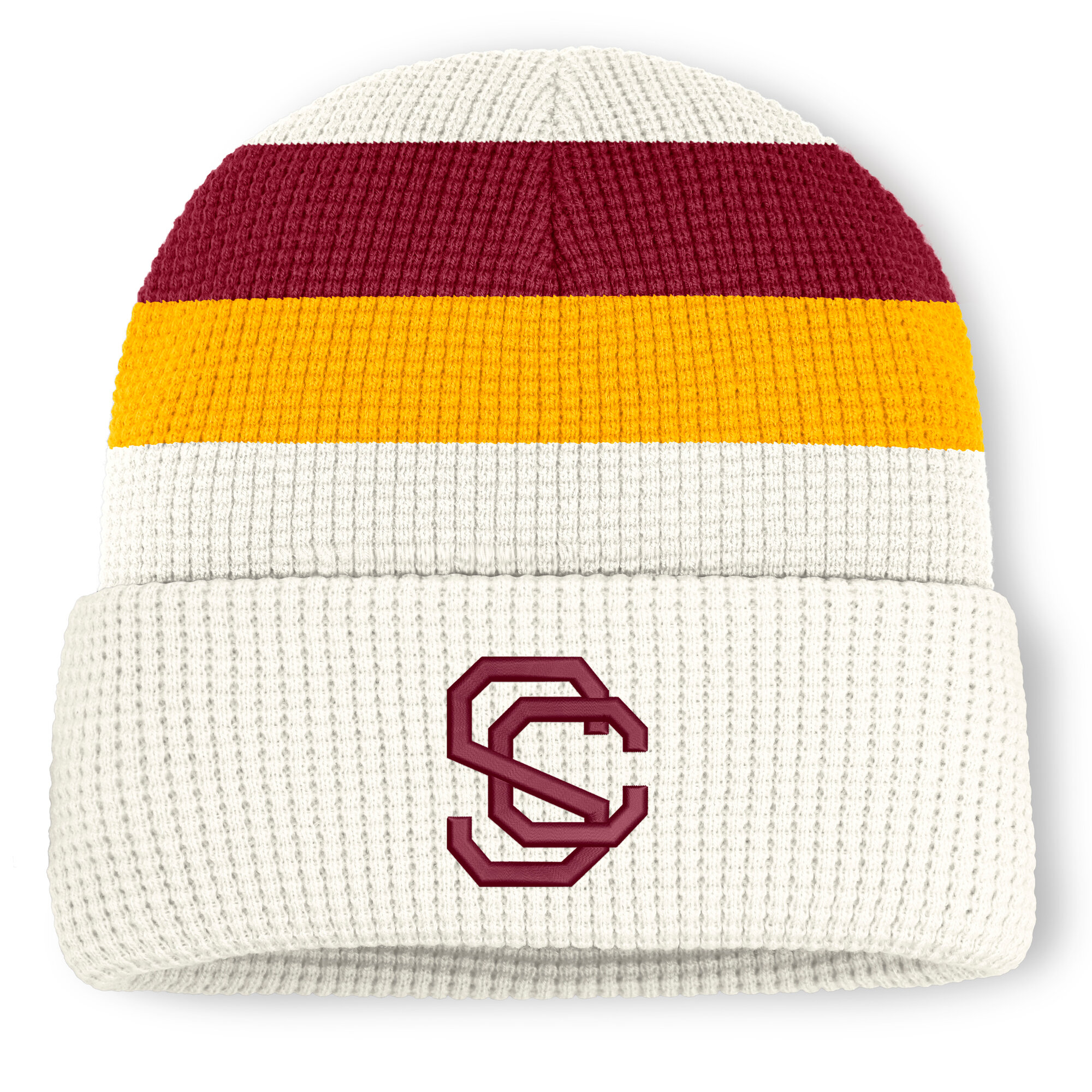 Unisex Nike  White USC Trojans Legacy Letter Cuffed Knit Hat