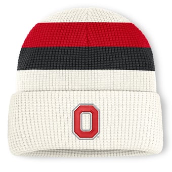 Unisex Nike  White Ohio State Buckeyes Legacy Letter Cuffed Knit Hat