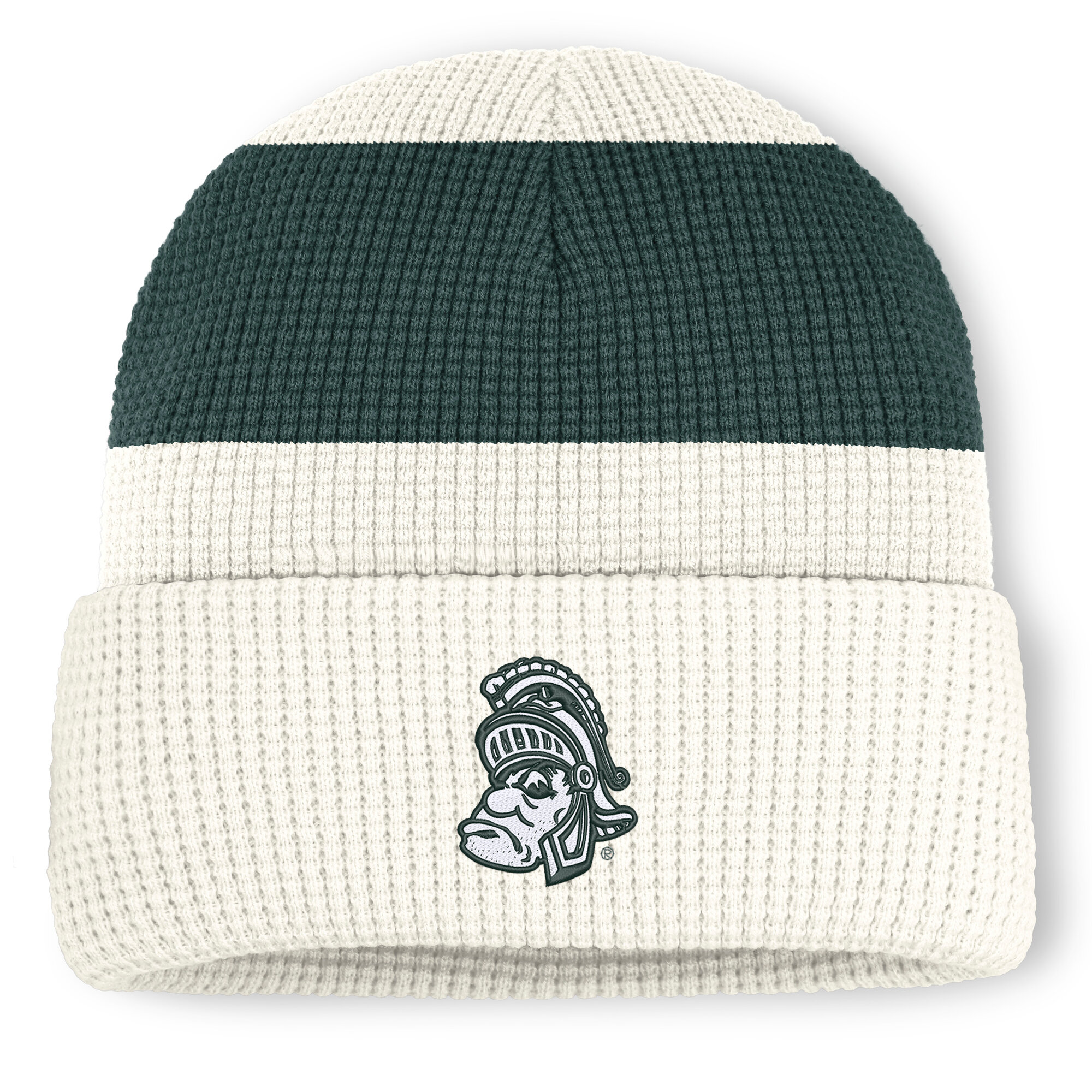 Unisex Nike  White Michigan State Spartans Legacy Letter Cuffed Knit Hat