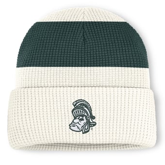 Unisex Nike  White Michigan State Spartans Legacy Letter Cuffed Knit Hat