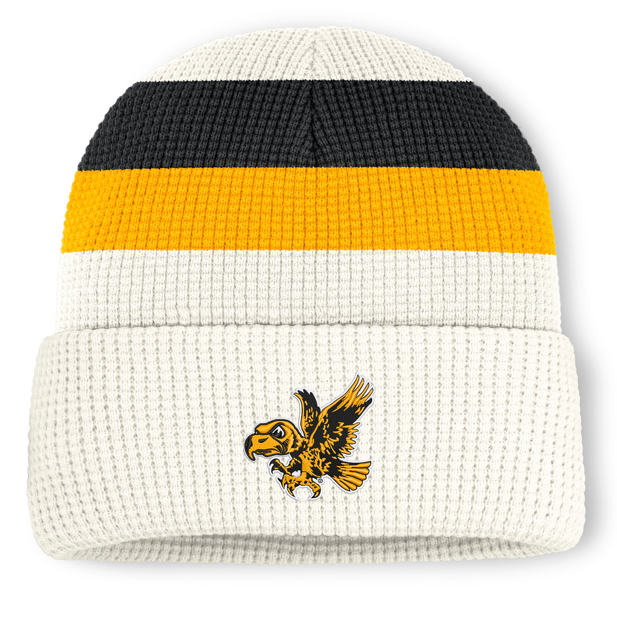 Unisex Nike  White Iowa Hawkeyes Legacy Letter Cuffed Knit Hat