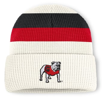 Unisex Nike  White Georgia Bulldogs Legacy Letter Cuffed Knit Hat