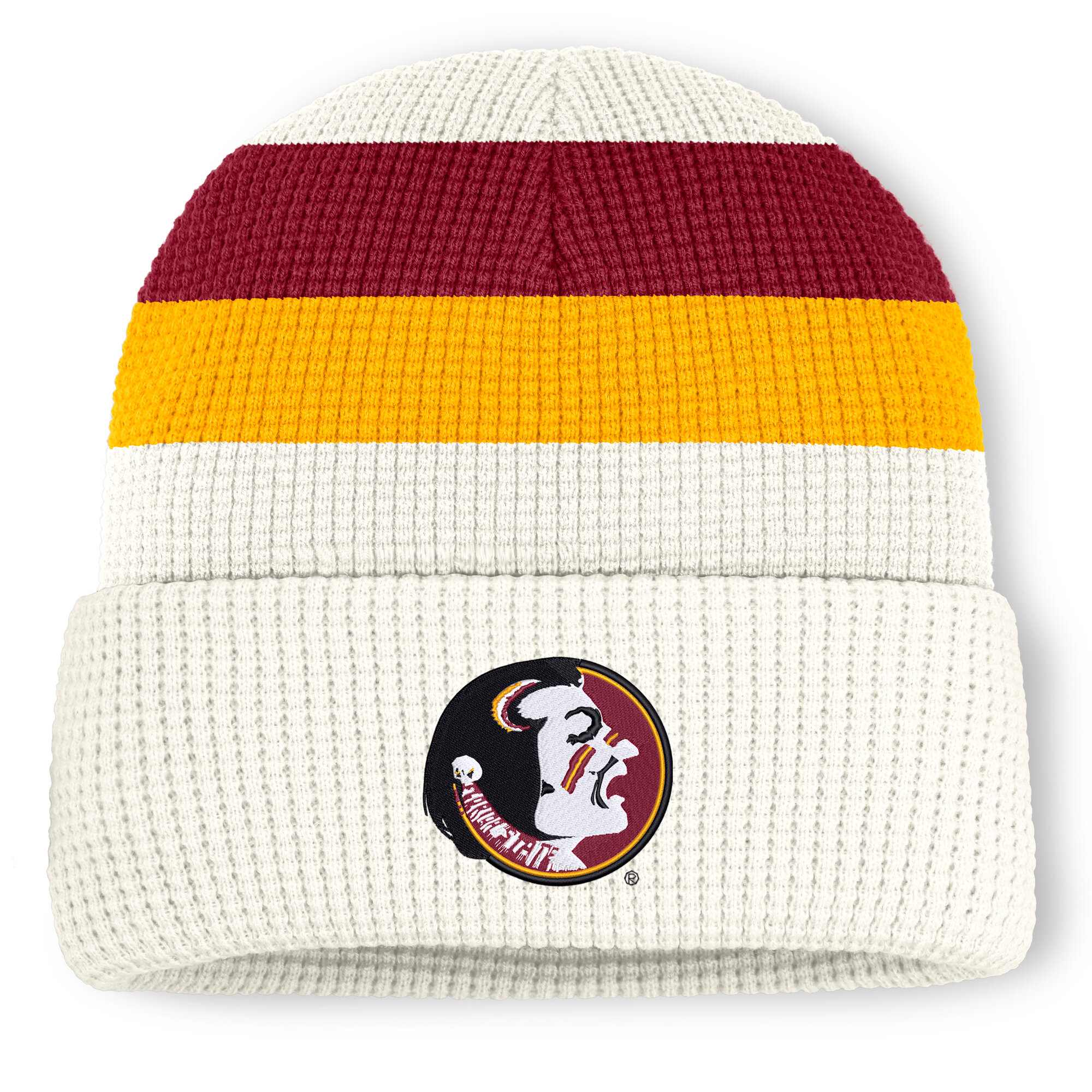 Unisex Nike  White Florida State Seminoles Legacy Letter Cuffed Knit Hat