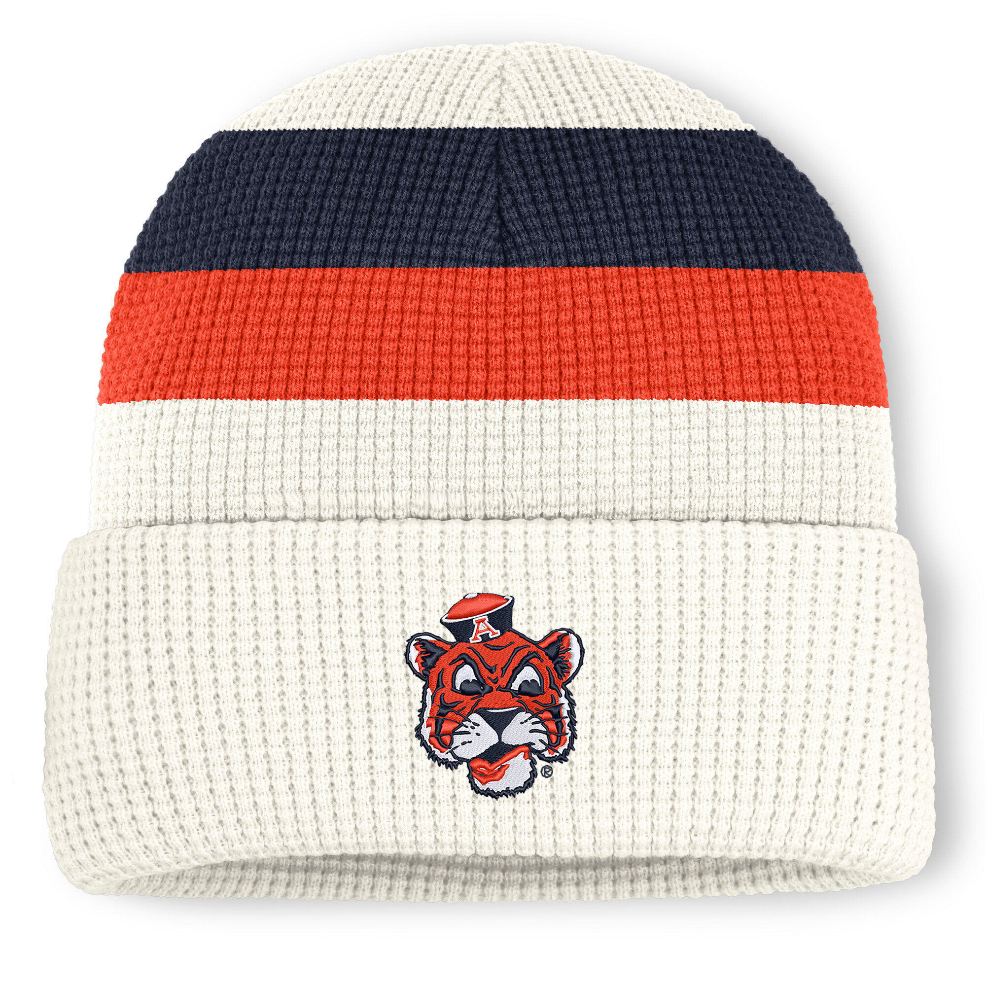Unisex Nike  White Auburn Tigers Legacy Letter Cuffed Knit Hat
