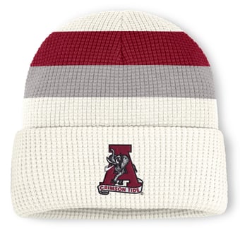 Unisex Nike  White Alabama Crimson Tide Legacy Letter Cuffed Knit Hat