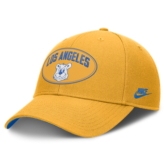 Unisex Nike  Gold UCLA Bruins Legacy Letter & Location Rise Adjustable Hat