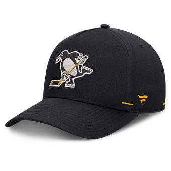 Men's Fanatics Black Pittsburgh Penguins Alternate Authentic Pro Rink A-Frame Adjustable Hat