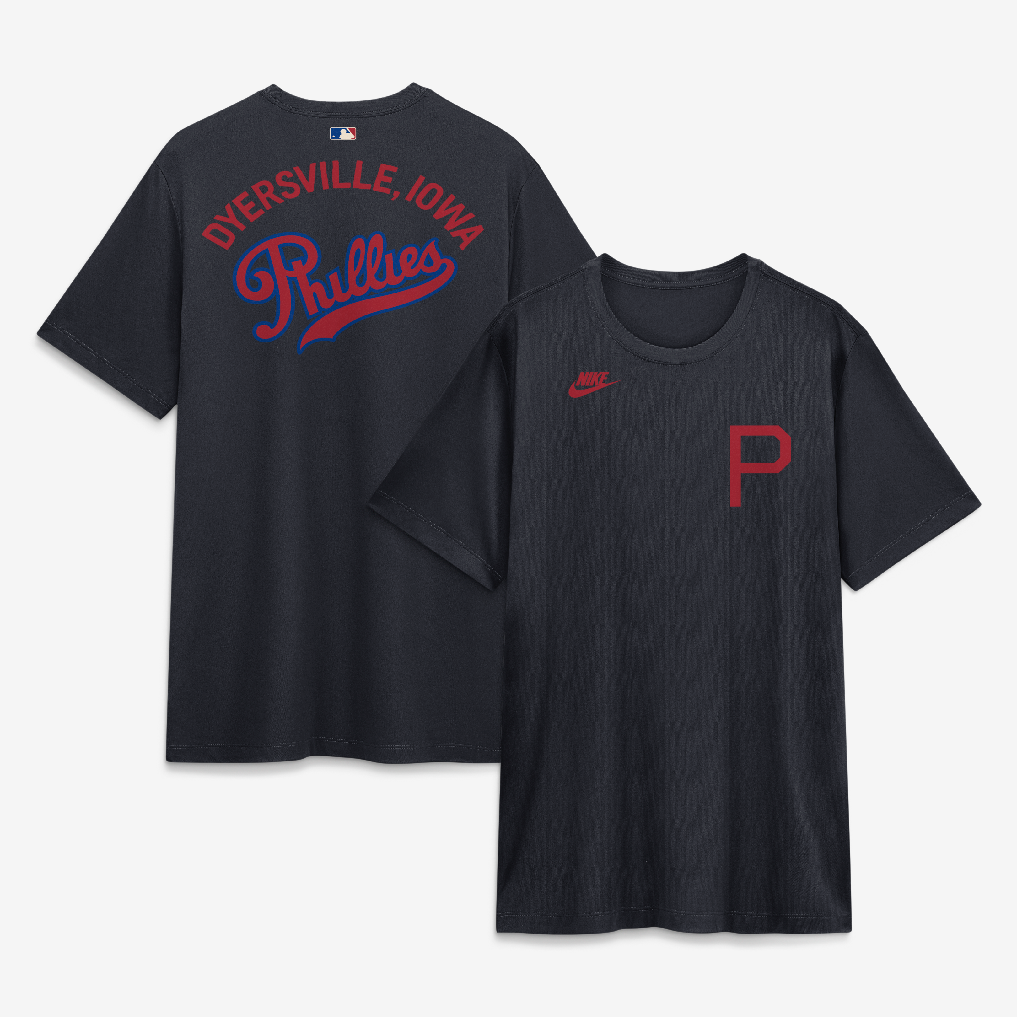 Men's Nike Navy Philadelphia Phillies 2026 Field of Dreams Legend Dri-FIT T-Shirt