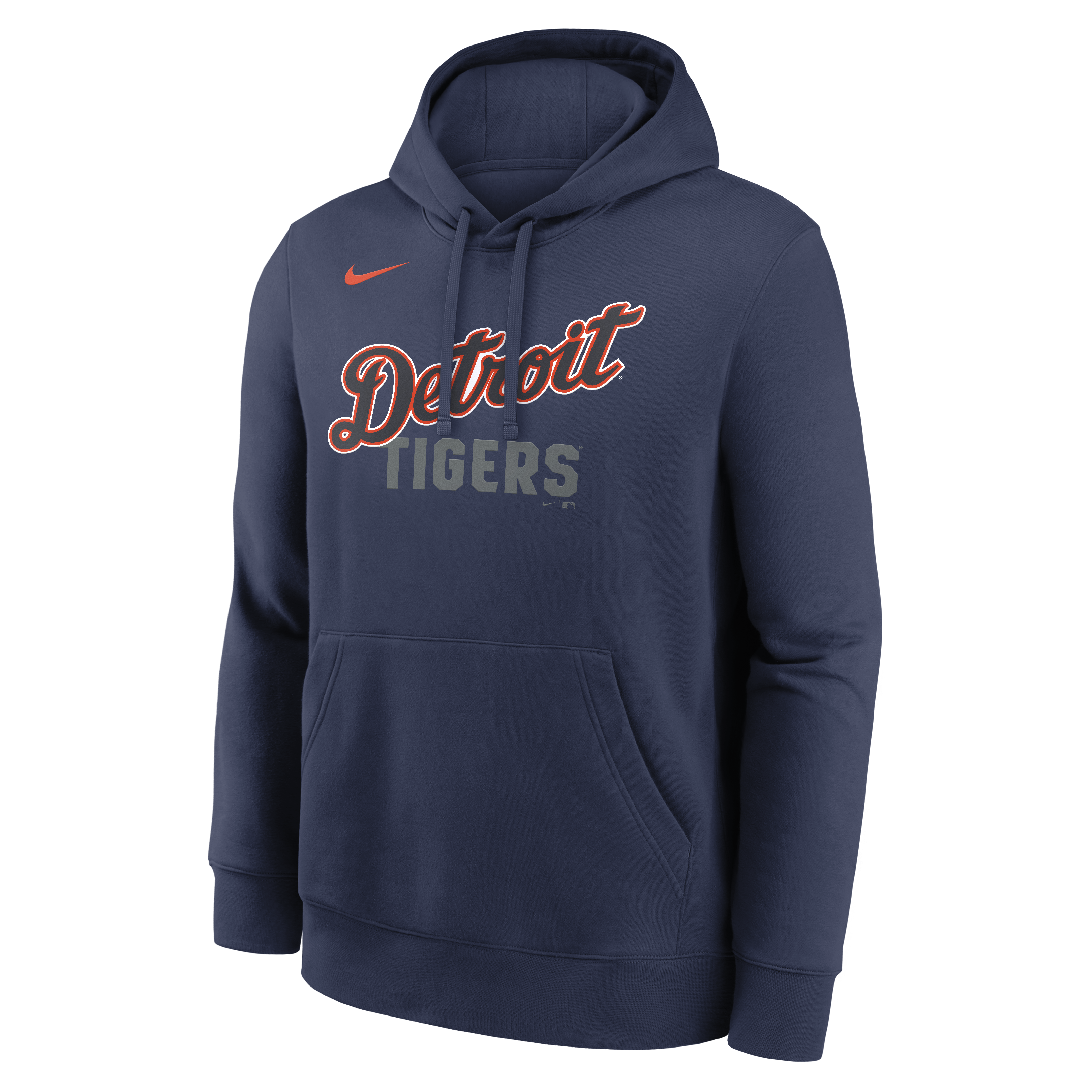 Men’s Nike Navy Detroit Tigers Alternate Club Fleece Hoodie Men’s Nike Navy Detroit Tigers Alternate Club Fleece Hoodie