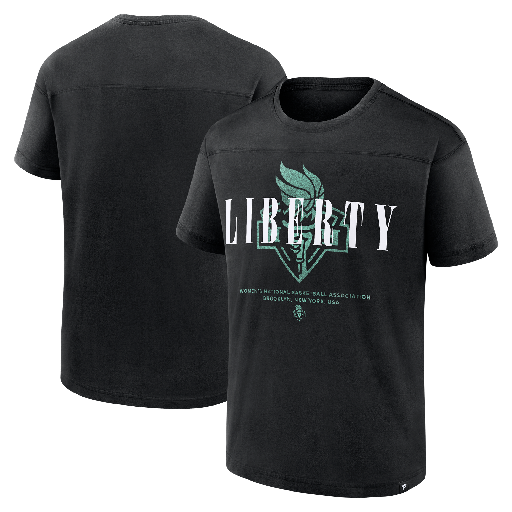 Men's Fanatics Black New York Liberty Relaxed T-Shirt