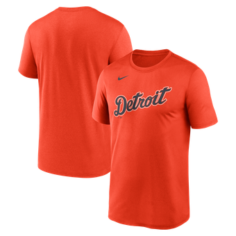 Men's Nike Orange Detroit Tigers New Legend Wordmark Dri-FIT T-Shirt