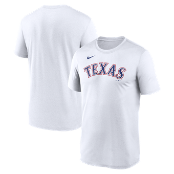 Men's Nike White Texas Rangers New Legend Wordmark Dri-FIT T-Shirt