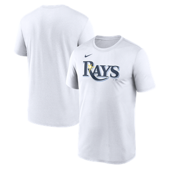Men's Nike White Tampa Bay Rays New Legend Wordmark Dri-FIT T-Shirt