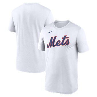 Men's Nike White New York Mets New Legend Wordmark Dri-FIT T-Shirt