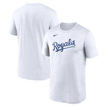 Men's Nike White Kansas City Royals New Legend Wordmark Dri-FIT T-Shirt