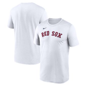Men's Nike White Boston Red Sox New Legend Wordmark Dri-FIT T-Shirt