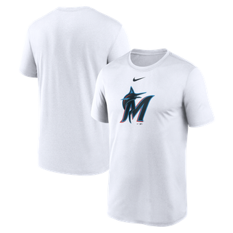 Men's Nike White Miami Marlins New Legend Dri-FIT T-Shirt