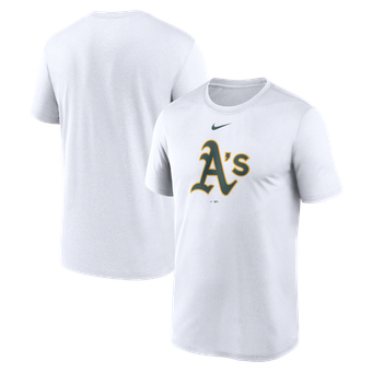 Men's Nike White Athletics New Legend Dri-FIT T-Shirt