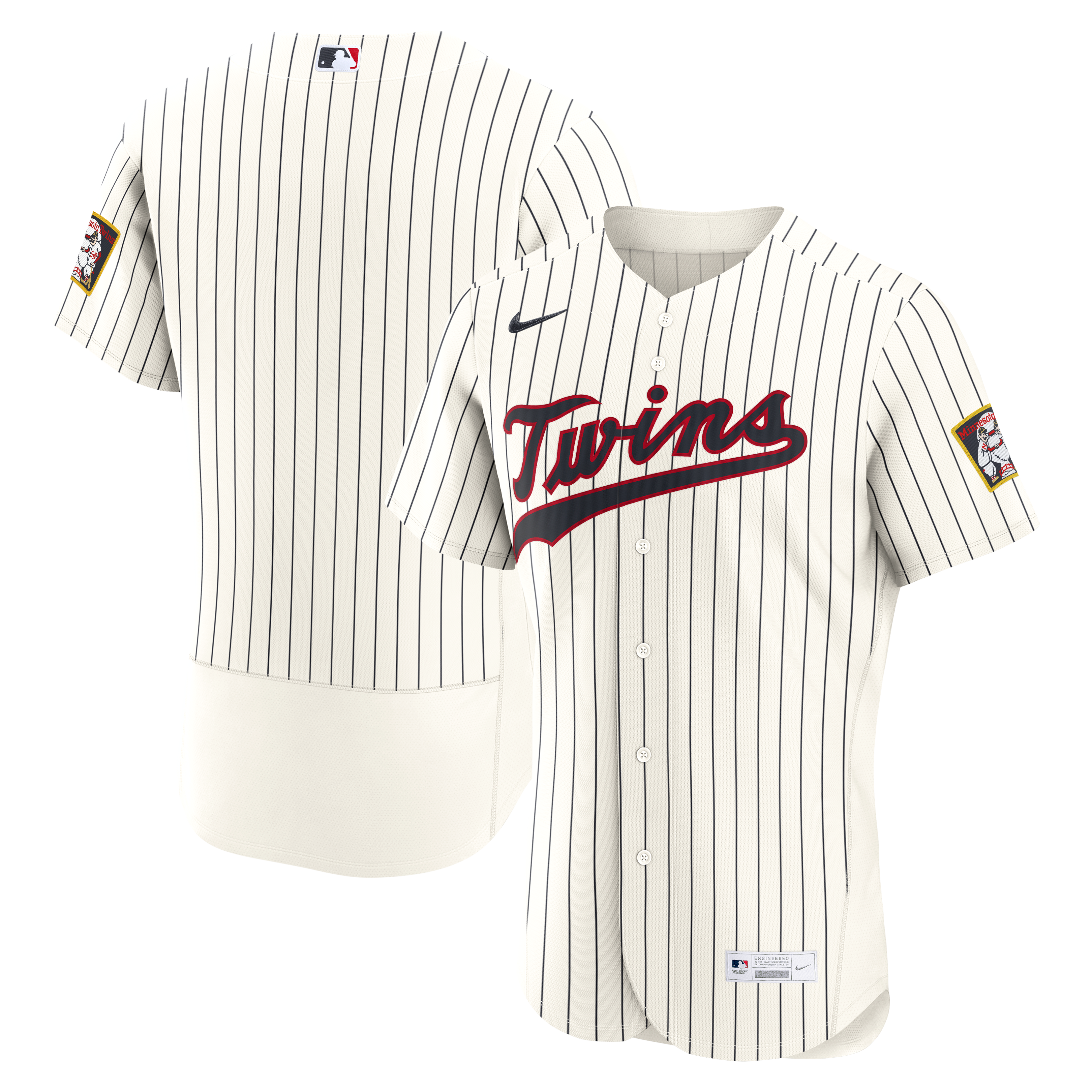 Men's Nike  Cream Minnesota Twins 2026 Field of Dreams Authentic Jersey