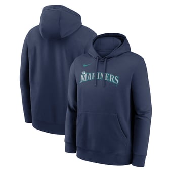 Men's Nike Navy Seattle Mariners Dri-FIT Club Hoodie