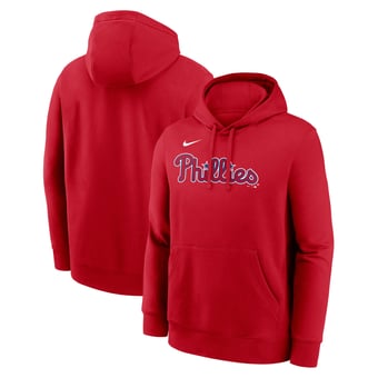 Men's Nike Red Philadelphia Phillies Dri-FIT Club Hoodie