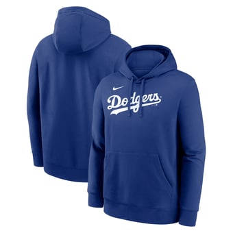 Men's Nike Royal Los Angeles Dodgers Dri-FIT Club Hoodie