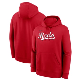 Men's Nike Red Cincinnati Reds Dri-FIT Club Hoodie