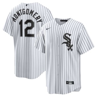 Men's Nike Colson Montgomery White Chicago White Sox Home Replica Jersey