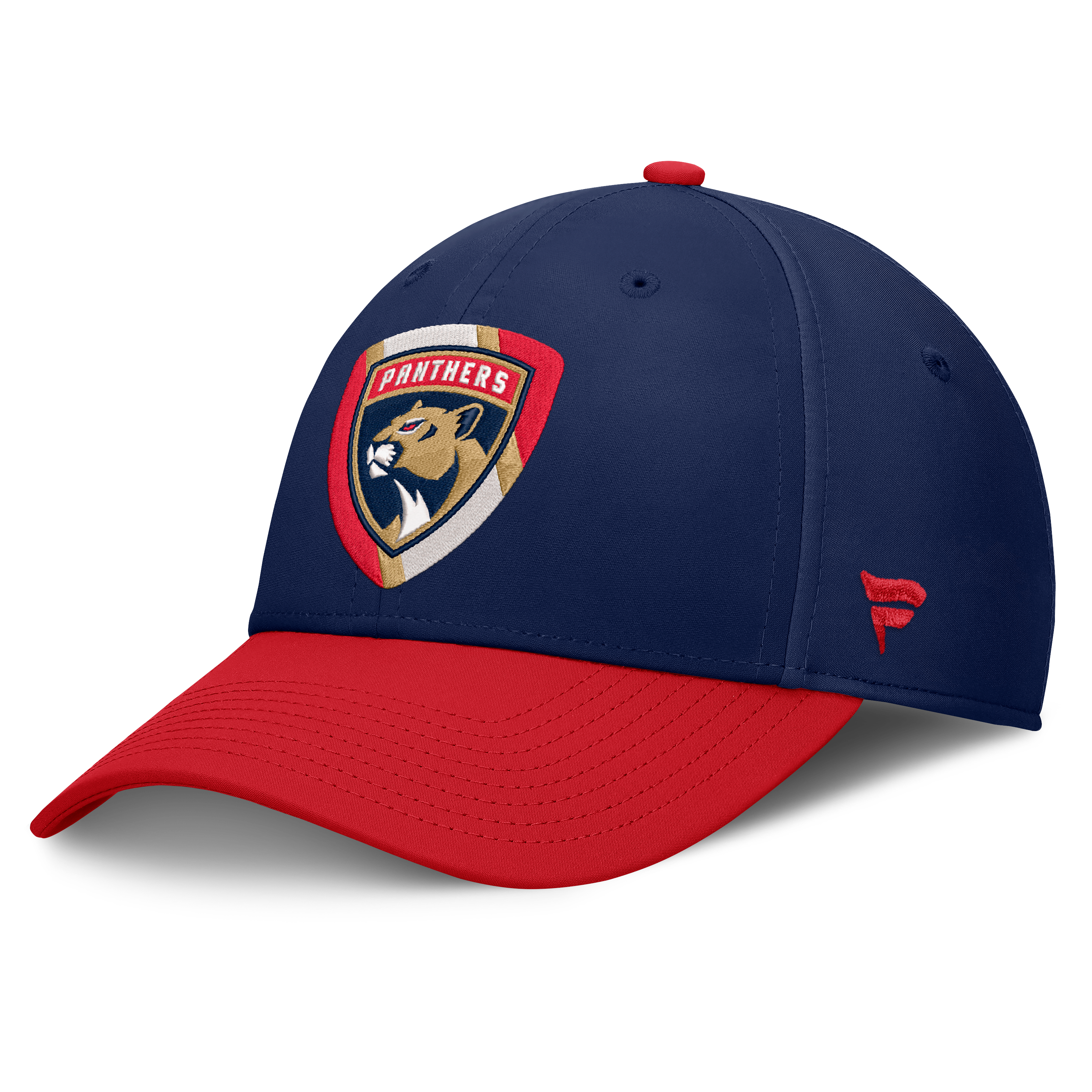 Men's Fanatics Navy/Red Florida Panthers Flex Fit Hat