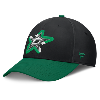Men's Fanatics  Black/Green Dallas Stars Stretch Hat