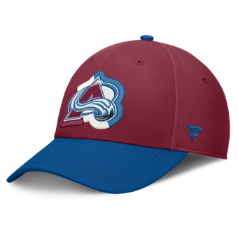 Men's Fanatics  Burgundy/Navy Colorado Avalanche Stretch Hat